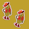 Pickle Cowboy Sticker