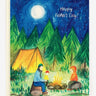 Happy Father's Day Camping Card