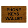 Phone Keys Wallet Doormat