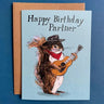 Happy Birthday Partner Card