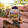 Mountains Among the Forest Print