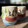 Canadian Geese in Canoe Mug