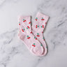 Cherry Fruit Socks