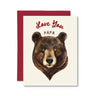 Love You Papa Card