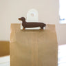 Weiner Dog Bag Clips