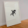 Yee Haw Cowgirl Print