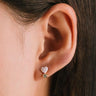 Bisou Pink Stud Earrings