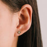 Pacific Opal Lily Earrings