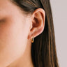 Evie Gold Hoop Earrings