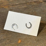 Silver Horseshoe Earrings