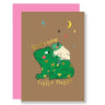 Welcome Little Froggy New Baby Card