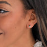 Emerald Green Gem Earrings