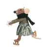Skating Mouse Ornament