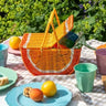 Orange Slice Picnic Basket