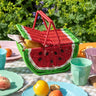 Watermelon Slice Picnic Basket
