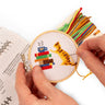 Cat and book Cross Stitch Kit