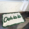Ooh La La Bath Mat Green
