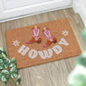 Cowboy Boots Door Mat