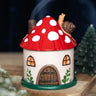 Mushroom House Incense Burner