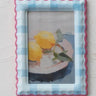 Blue Plaid Picture Frame