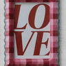Red Plaid Picture Frame