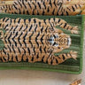 Green Tiger Striped Pouch