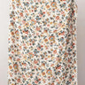 Woven Cotton Flower Blanket