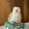 Ceramic Owl Trinket Dish