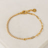 Pearl & Paperclip Tennis Bracelet