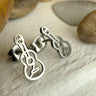 Guitar Stuf Earring Silver