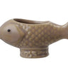 Mini Cream Fish Planter