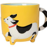 Black And White Dog Mug
