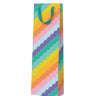 Rainbow Scallops Bottle Gift Bag