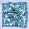 Bird & Vines Blue Neck Scarf