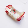 White Strawberry Cowboy Boot Hair Claw