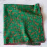 Cherries on Green Neck Scarf