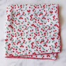 Cherries on White Neck Scarf