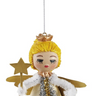 Resin Vintage Reproduction Angel Ornament with Wand & Glitter, 2 Styles