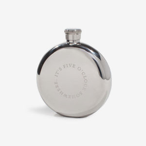 Engraved 5oz Flask