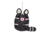 Lucky Cat Felt Ornament Black