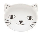 white Cat Face Ceramic Mini Dish