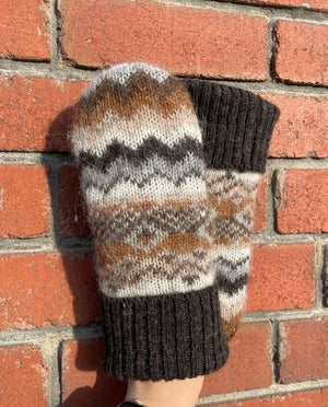 Nordic Icelandic Wool Mittens