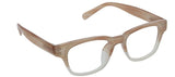 hazel pink horn readers peepers, cheater glasses