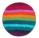 Rainbow Striped Trivet