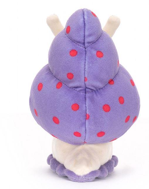 Purple Snail Stuffed Animal