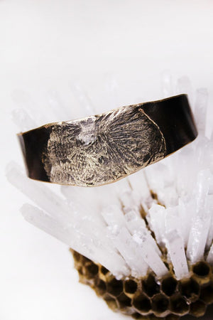 bronze and silver cuff, handmade in canada, jewelry, calgary