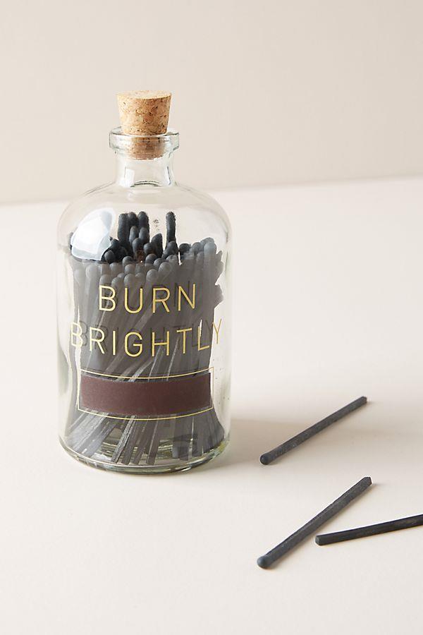 Burn Brightly Match Bottle