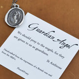 Guardian Angel Wax Seal Necklace