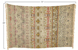 Multicolor Printed Rug - 4x6