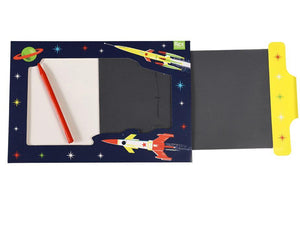 space age magic slate, kids doodle toy